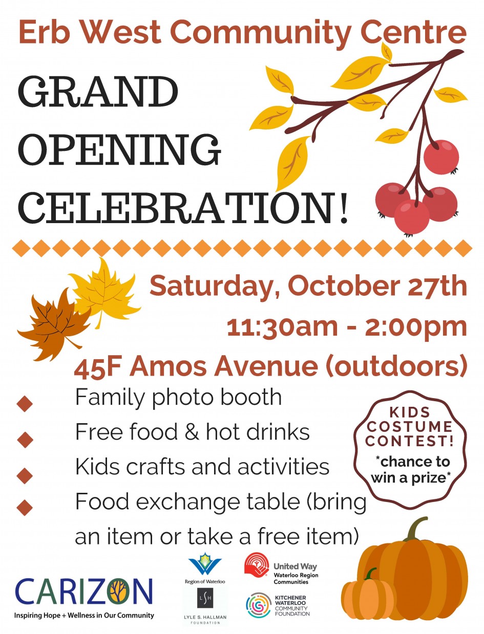 Erb West Community Centre Grand Opening (Keatsway Public School)